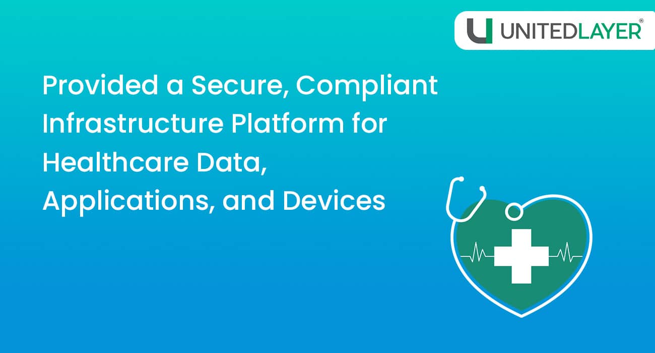 HIPAA-compliant cloud infrastructure for healthcare provider