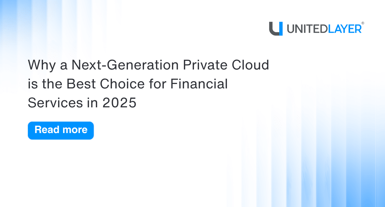 Private Cloud is the Best Choice
