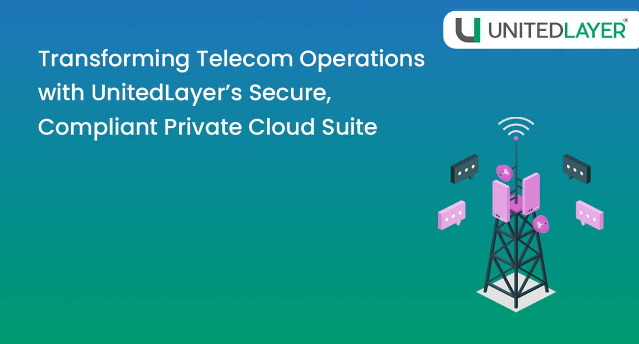 Private cloud for telecom