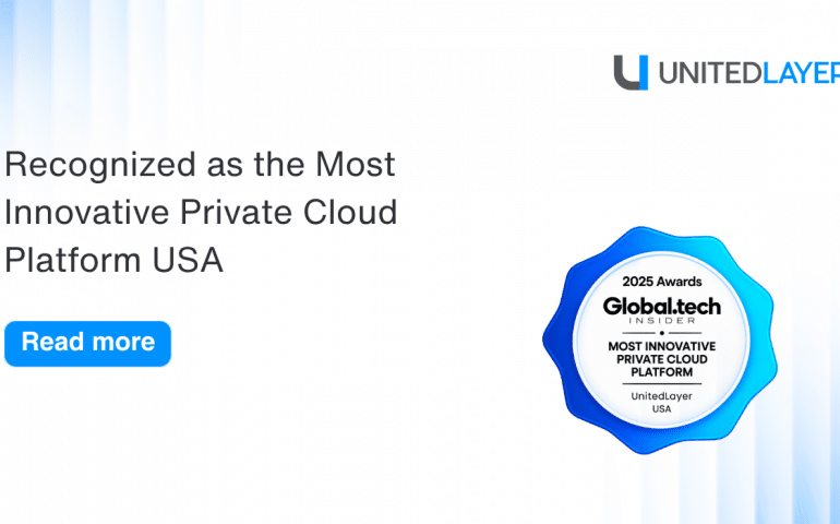 Most Innovative Private Cloud Platform