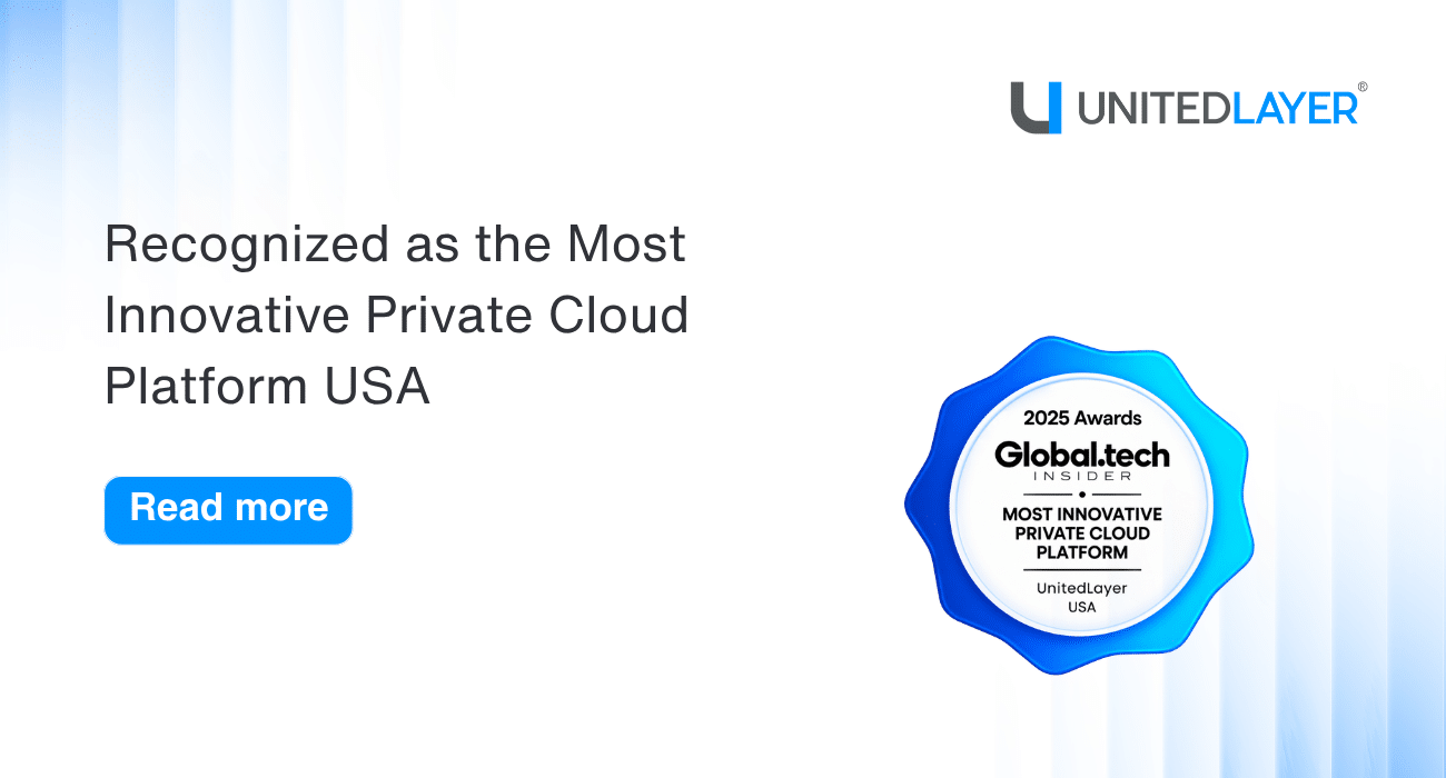 Most Innovative Private Cloud Platform