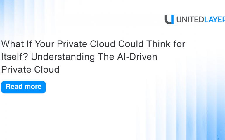 What If Your Private Cloud