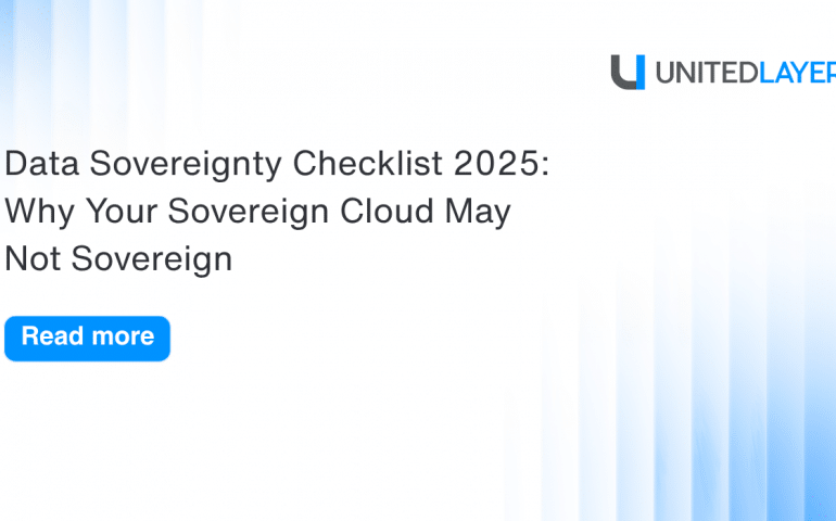 Data Sovereignty Checklist