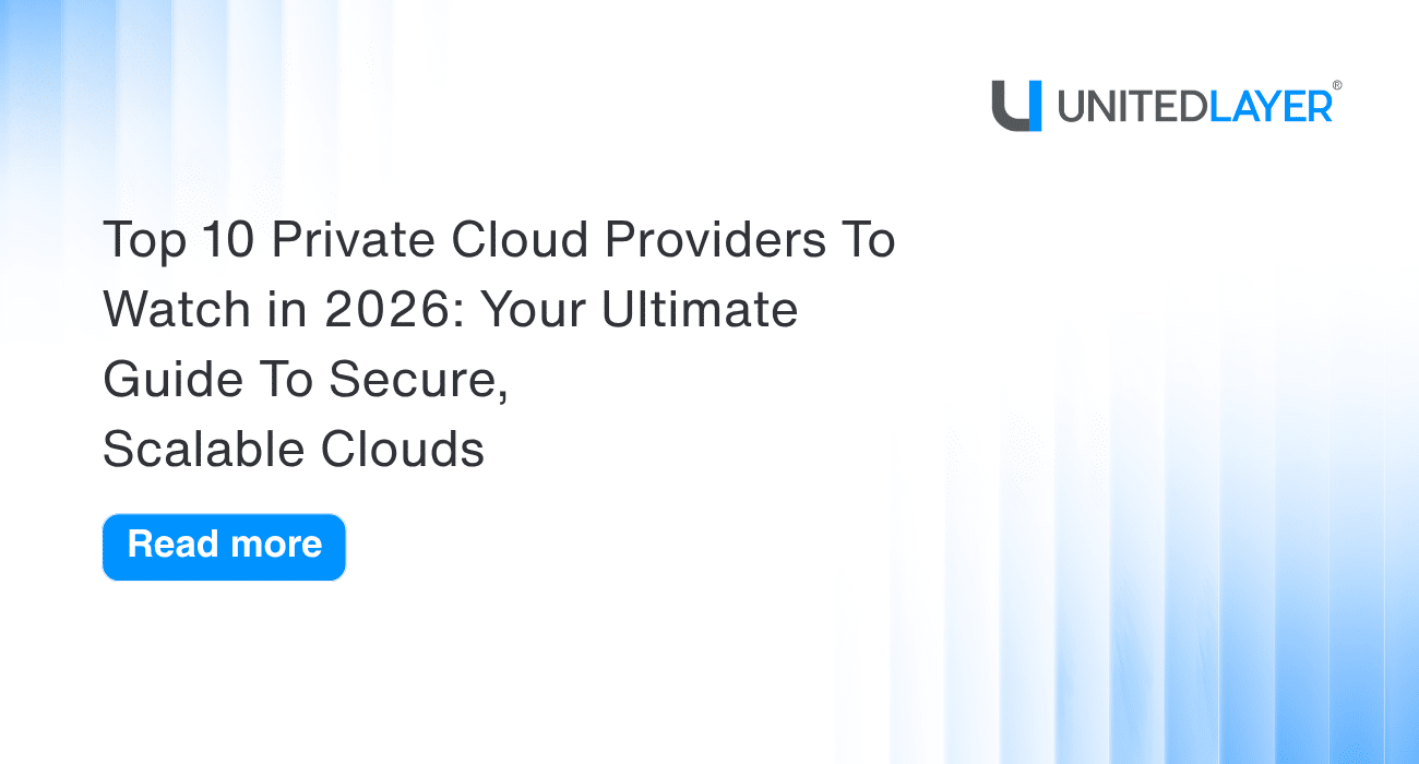 Top 10 Private Cloud Providers