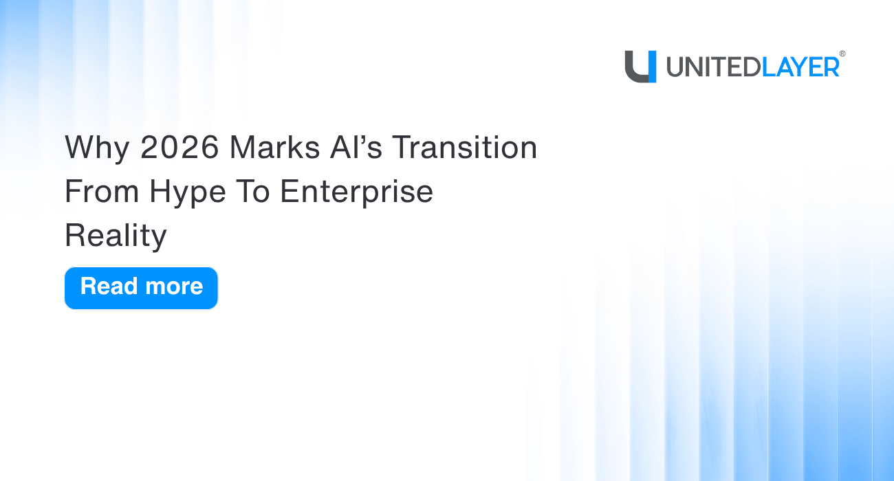 2026 Marks AI’s Transition