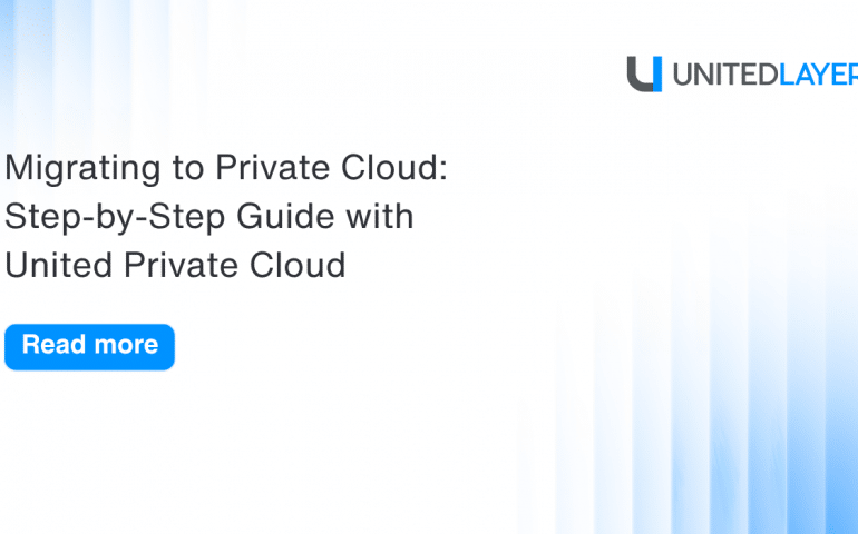 Migrating to Private Cloud