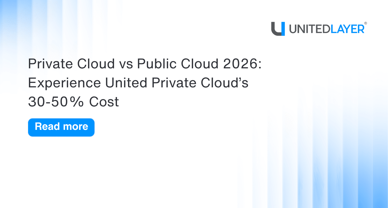 Private Cloud vs. Public Cloud 2026