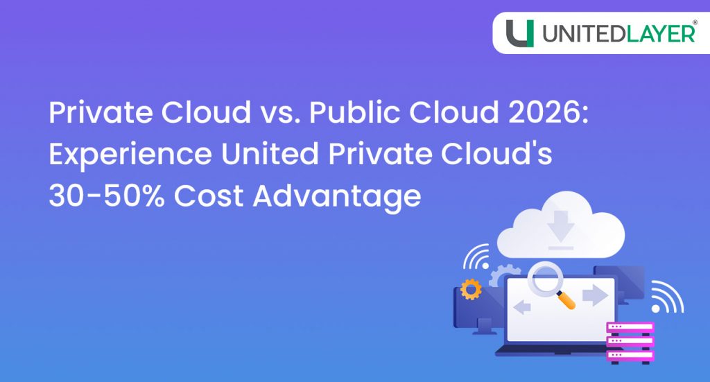 Private Cloud vs. Public Cloud 2026: Experience United Private Cloud’s 30-50% Cost