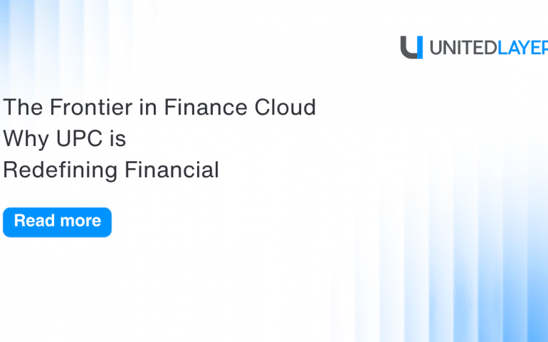 The Frontier in Finance Cloud