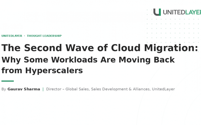 Cloud Repatriation