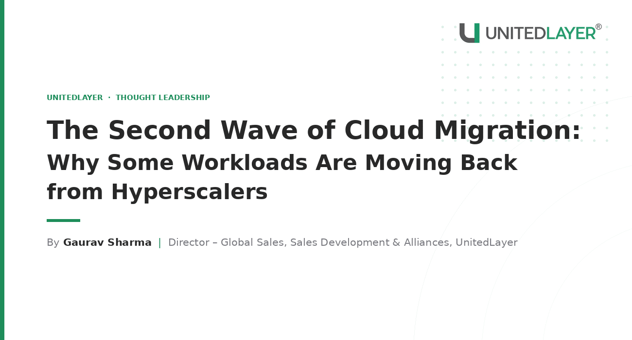 Cloud Repatriation