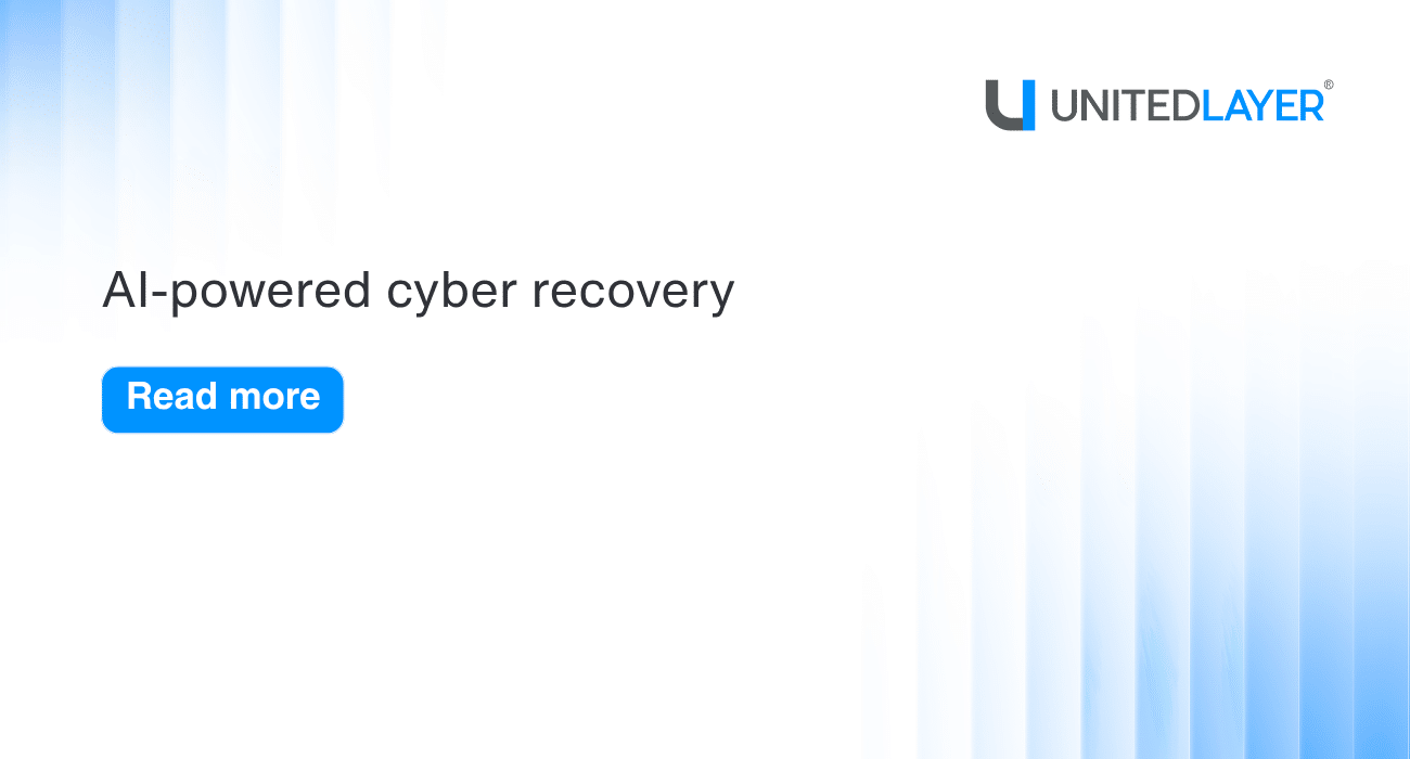 AI-powered cyber recovery