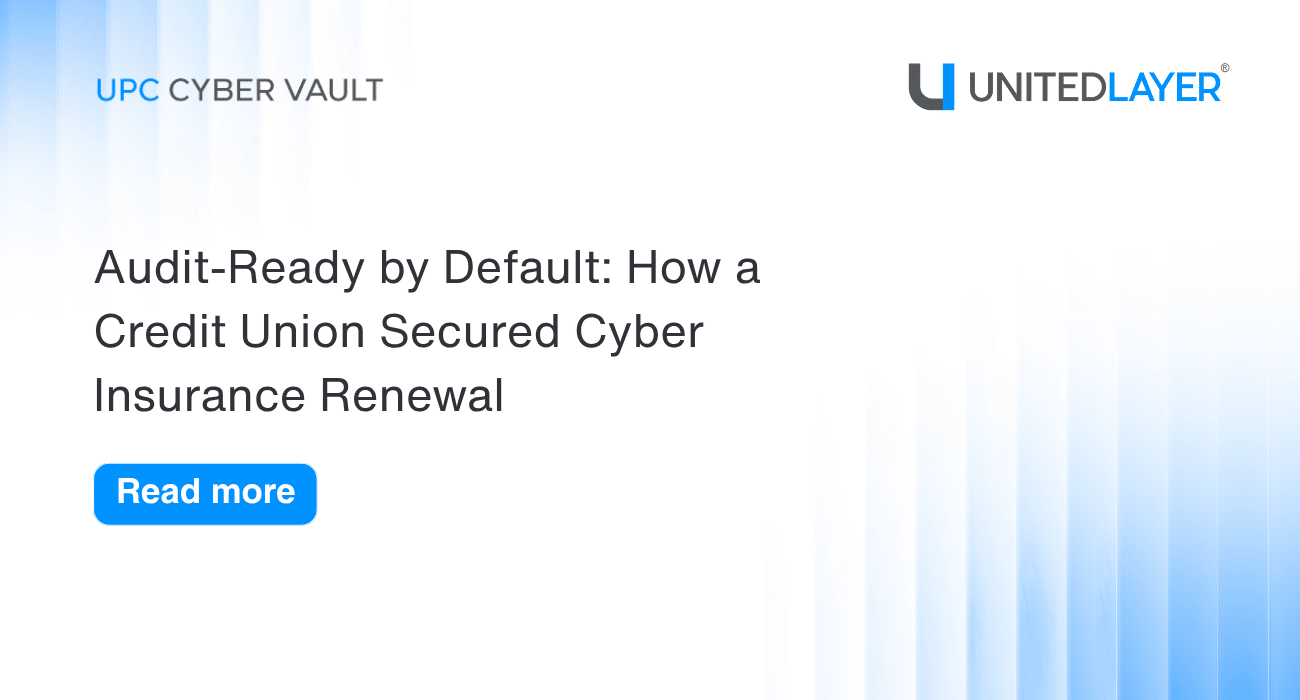 Audit-Ready by Default