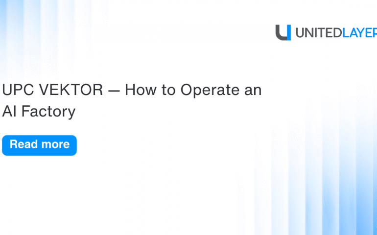 How to Operate an AI Factory