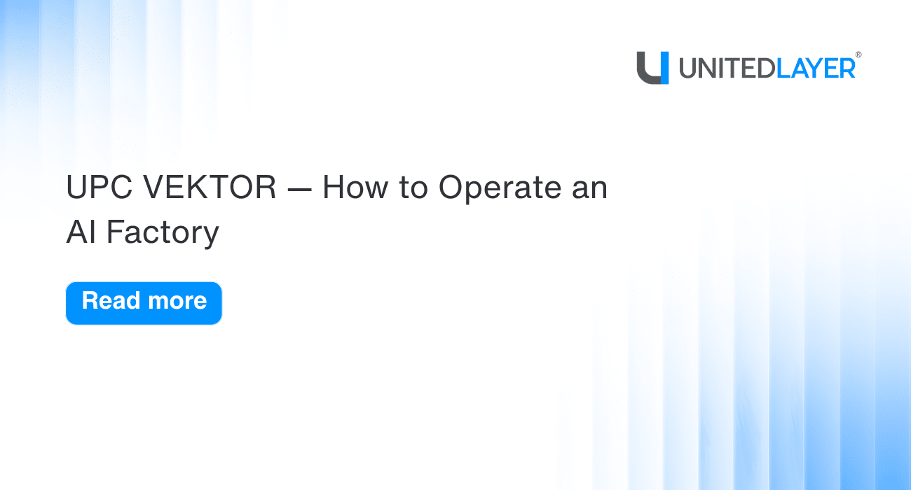 How to Operate an AI Factory