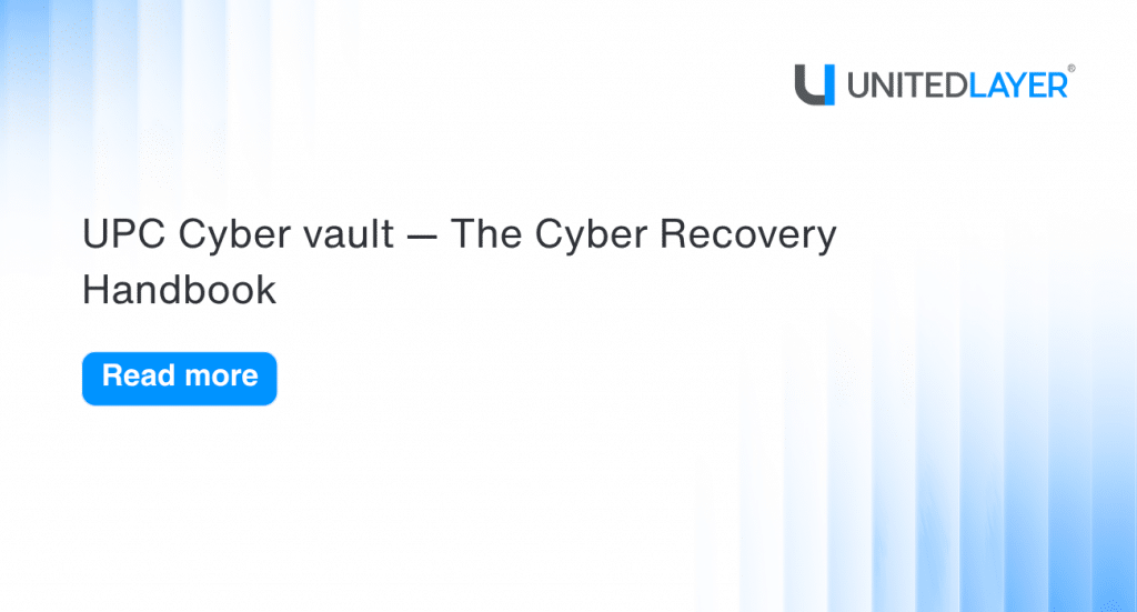 The Cyber Recovery Handbook