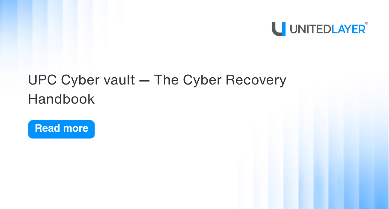 The Cyber Recovery Handbook