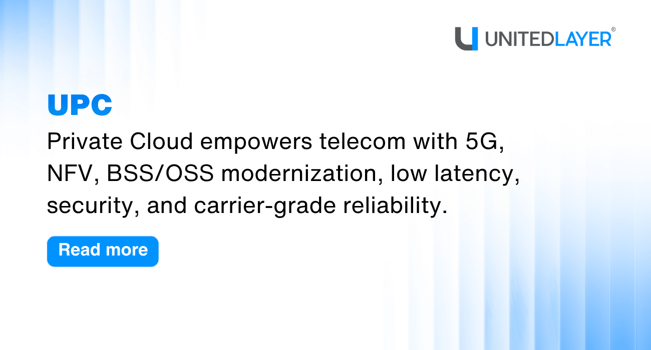 United Private Cloud® for Telecommunications