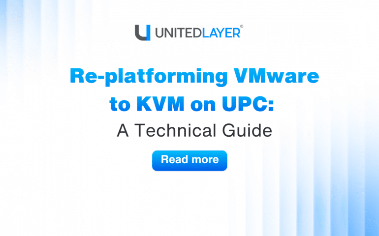 Re-platforming VMware